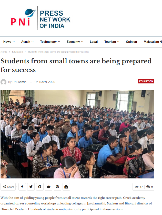 Students from small towns are being prepared for success